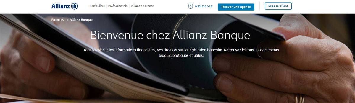 Site Allianz Banque - Capture